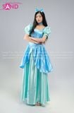  TDN0911 Trang Phục Hoá Trang Chị Em Mẹ Kế Lọ Lem Tiệc Trà - Xanh Lá 