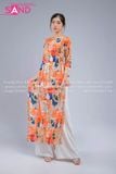  Áo Dài Họa Tiết Cô Ba Sài Gòn - Mẫu 06 