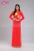  TAA0409 Áo Dài Sao Vàng Đỏ - Nữ 
