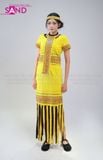  NTN0305 Trang Phục Dân Tộc Tây Nguyên Ê Đê Nữ Vàng 