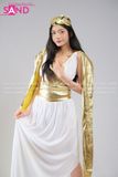  TDN0006 Trang Phục Hoá Trang Nữ Thần Hy Lạp Cổ Đại - Trắng 