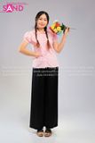  TBB1502 Áo Somi  Nữ Thời Bao Cấp Hoạ Tiết Hoa Nhí Hồng - Mẫu 07 