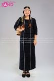  NCO0105 Trang Phục Dân Tộc Co Ho (K'Ho) Nữ - Đen 