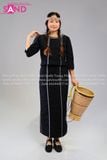  NCO0105 Trang Phục Dân Tộc Co Ho (K'Ho) Nữ - Đen 