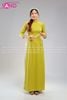  Áo Dài Lụa Tây Thi Vàng Tươi 