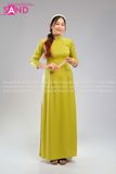  TAC0329 Áo Dài Lụa Tây Thi Xanh Bơ 