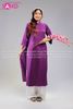  Áo Dài Lụa Tây Thi Tím Cà 
