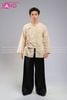  TBL1002 Áo Bà Ba Vạt Hò Nam - Nâu Nhạt 