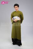  TCB0906 Cổ Phục Nguyễn Triều - Màu Xanh Rêu 