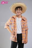  TNI0601 Trang Phục Hati Nam Caro Cam 