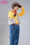  TDN0307 Trang Phục Hoá Trang Cảnh Sát Trưởng Cao Bồi Woody (Toy Story) - Nam 