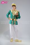  TDN0907 Trang Phục Hoá Trang Hoàng tử Aladdin Nghìn Lẻ Một Đêm 