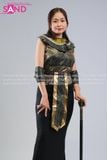  THV1008 Trang Phục Hoá Trang Nữ Hoàng/Nữ Thần Ai Cập - Đen 