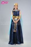  THV0907 Trang Phục Hoá Trang Nữ Hoàng/Nữ Thần Ai Cập - Xanh 