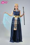  THV0907 Trang Phục Hoá Trang Nữ Hoàng/Nữ Thần Ai Cập - Xanh 