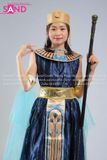  THV0907 Trang Phục Hoá Trang Nữ Hoàng/Nữ Thần Ai Cập - Xanh 