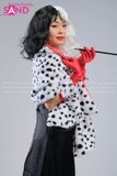  TDN0003  Trang Phục Hoá Trang Váy Dalmatian/101 Chó Đốm 