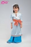  KCM0801 Trang Phục Dân Tộc Chăm Xanh Dương- Trẻ Em 