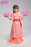  KCM1502 Trang Phục Dân Tộc Chăm Hồng - Trẻ Em 