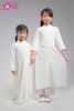  KAC0002 Áo Dài Trắng Trẻ Em (Size Mầm & Cấp 1 & Cấp 2) 