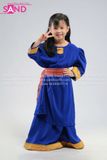  KCM0802 Trang Phục Dân Tộc Chăm Xanh Coban - Trẻ Em 