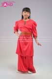  KCM0401 Trang Phục Dân Tộc Chăm Đỏ - Trẻ Em 