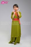  KCM0901 Trang Phục Dân Tộc Chăm Xanh Lá - Trẻ Em 