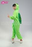  KHT0904 Trang Phục Thú Hở Mặt Hoá Trang Rùa Xanh Trẻ Em 