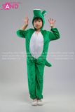  KHT0905 Trang Phục Thú Hở Mặt Hoá Trang Cá Sấu Trẻ Em 
