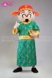  TDN0901 Set Hoá Trang Thần Tài - Xanh Lá 