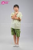  KNT0901 Trang Phục Khơ-Me (Thái Lan) Nam Tím Xanh Lá - Xanh Lá 