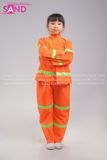  KHV0601 Trang Phục Hoá Trang Lính Cứu Hoả - Trẻ Em 