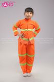 KHV0601 Trang Phục Hoá Trang Lính Cứu Hoả - Trẻ Em 