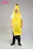  TDN0305 Trang Phục Hoá Trang Trái Chuối Vui Nhộn (Funny Banana) - Vàng 