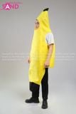  TDN0305 Trang Phục Hoá Trang Trái Chuối Vui Nhộn (Funny Banana) - Vàng 