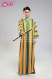  TDN0311 Trang Phục Hoá Trang Áo Choàng Dáng Rộng Saudi Arabia - Vàng 