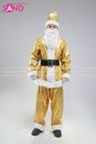  THX0306 Trang Phục Hoá Trang  Ông Già Noel Vàng Laser 