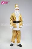  THX0306 Trang Phục Hoá Trang  Ông Già Noel Vàng Laser 