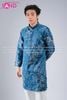  TAD0913 Áo Dài Nam  Cách Tân Thêu Hoạ Tiết - Xanh Mỏ Vịt 
