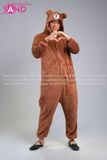  THT1201-23 Trang Phục Thú Hở Mặt Con Gấu 