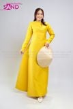  TAC0331 Áo Dài Thiết Kế - Màu Vàng 