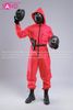  Outfit Phối Sẵn - (HBJ0402 Bộ Jumpsuit Squid Game - Đỏ ) 