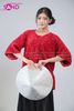  DNK0005 Bọc Nón Kim Sa Bạc (nhận làm theo màu yêu cầu) 