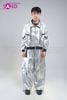  OUTFIT PHỐI SẴN (HAK0205 Áo Khoác Bạc Khóa Kéo Thể Thao phối HQD0206 Quần Bạc Túi Hộp Lưng Thun 3 Sọc) 