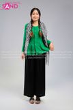  TBL0904 Áo Bà Ba Nữ Truyền Thống - Màu Xanh Lá 