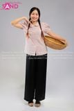  TBB1501 Áo Somi  Nữ Thời Bao Cấp Hoạ Tiết Hoa Nhí Hồng - Mẫu 14 