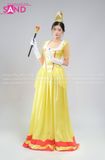  TDN0310 Trang Phục Hoá Trang Công Chúa Super Mario - Vàng 
