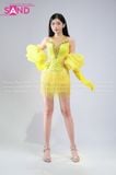  HBH0302 Set Khiêu Vũ Tua Rua Đính Đá - Vàng 