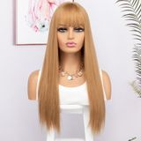  DPT1005 Tóc Giá Dáng Dài Màu Nâu Tây 