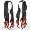 DPT0109 Tóc Giả Cosplay Nezuko (Thanh Gươm Diệt Quỷ) - Tóc Xoăn Dài 